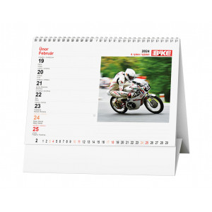 Fotografie k reklamnímu předmětu „Motorbike 2024 - Stolní kalendář“