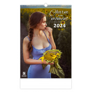 Fotografie reklamního předmětu „Charm of the Moment 2024 - Nástěnný kalendář“
