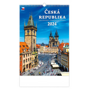 Fotografie reklamního předmětu „Česká republika 2024 - Nástěnný kalendář“