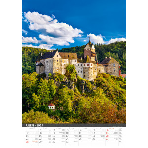Fotografie k reklamnímu předmětu „Česká republika 2024 - Nástěnný kalendář“
