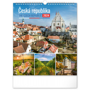 Fotografie reklamního předmětu „Česká republika 2024 - Nástěnný kalendář“