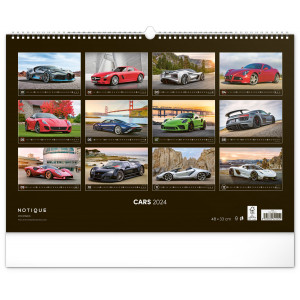 Fotografie k reklamnímu předmětu „Auta 2024 - Nástěnný kalendář“