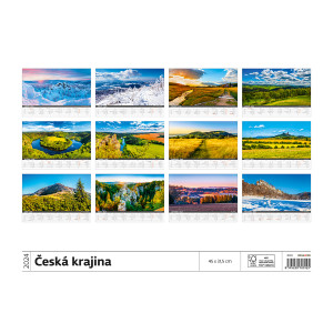 Fotografie k reklamnímu předmětu „Česká krajina 2024 - Nástěnný kalendář“