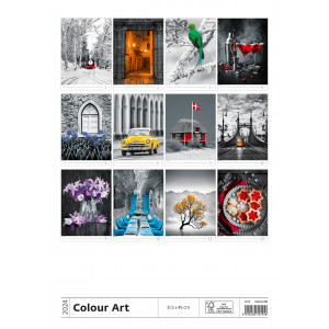 Fotografie k reklamnímu předmětu „Colour Art 2024 - Nástěnný kalendář“