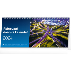 Fotografie reklamního předmětu „Plánovací daňový 2024 - Stolní kalendář“