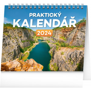 Fotografie reklamního předmětu „Praktický kalendář 2024 - Stolní kalendář“