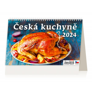 Fotografie reklamního předmětu „Česká kuchyně 2024 - Stolní Kalendář“