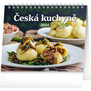 Fotografie reklamního předmětu „Česká kuchyně 2024 - Stolní kalendář“