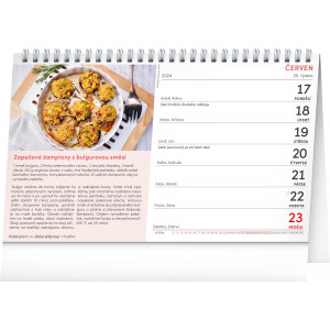 Fotografie k reklamnímu předmětu „Domácí kuchyně 2024 - stolní kalendář“