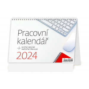 Fotografie reklamního předmětu „Pracovní kalendář 2024 - Stolní kalendář“