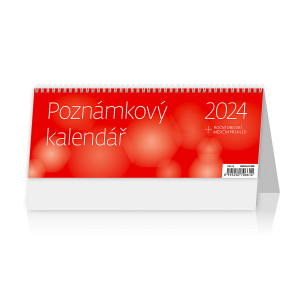 Fotografie reklamního předmětu „Poznámkový kalendář OFFICE 2024 - Stolní kalendář“