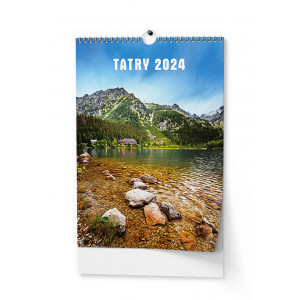Fotografie reklamního předmětu „Tatry 2024 - Nástěnný kalendář“