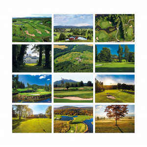 Fotografie k reklamnímu předmětu „Golf - české resorty 2024 - Nástěnný kalendář“