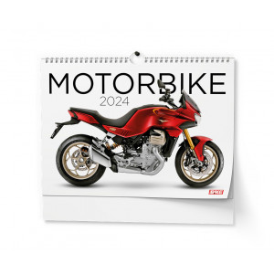 Fotografie reklamního předmětu „Motorbike 2024 - Nástěnný kalendář“
