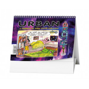 Fotografie reklamního předmětu „Urban 2024 ...S Pivrncem ve stavu bez tíže každý den! - Stolní kalendář“