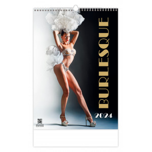 Fotografie reklamního předmětu „Burlesque 2024 - nástěnný kalendář“