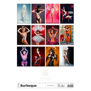 Fotografie k reklamnímu předmětu „Burlesque 2024 - nástěnný kalendář“