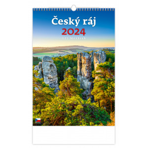 Fotografie reklamního předmětu „Český ráj 2024 - Nástěnný kalendář“