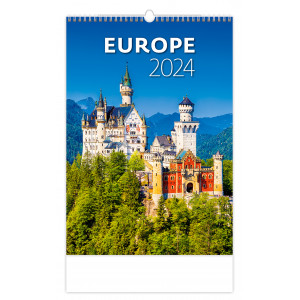Fotografie reklamního předmětu „Europe 2024 - nástěnný kalendář“