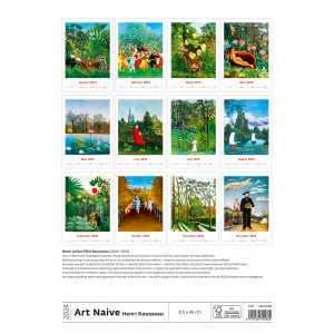 Fotografie k reklamnímu předmětu „Henri Rousseau - Art Naive 2024 - nástěnný kalendář“