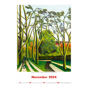 Fotografie k reklamnímu předmětu „Henri Rousseau - Art Naive 2024 - nástěnný kalendář“