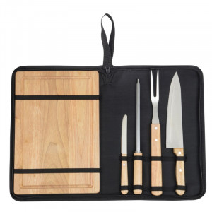 Fotografie k reklamnímu předmětu „Sada prkénka s brouskem a noži“