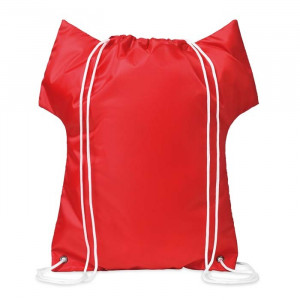 Fotografie k reklamnímu předmětu „Stahovací batoh ve tvaru trička na míru“