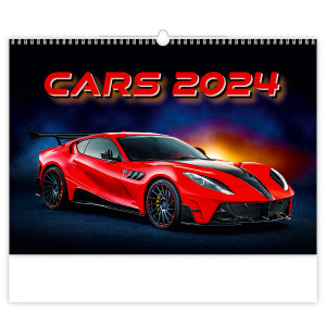 Fotografie reklamního předmětu „Cars 2024 - Nástěnný kalendář“
