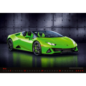 Fotografie k reklamnímu předmětu „Cars 2024 - Nástěnný kalendář“