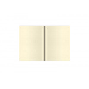 Fotografie k reklamnímu předmětu „Notes Flip s vyměnitelnými deskami 12x16,5 cm, tečkovaný“