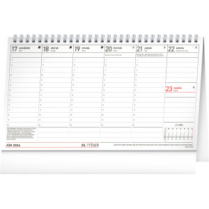 Fotografie k reklamnímu předmětu „Poznámkový daňový s citáty SK 2024 - Stolní kalendář“