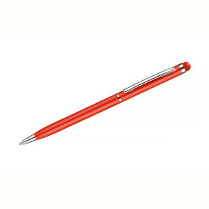 Fotografie reklamního předmětu „TINA kuličkové pero slim s touch penem - LASER LOGA ZDARMA“