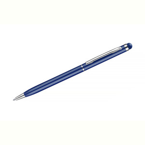Fotografie reklamního předmětu „TINA kuličkové pero slim s touch penem - LASER LOGA ZDARMA“
