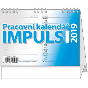Náhled reklamního předmětu „Stolní kalendář Impuls I 2019“