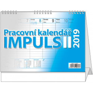 Náhled reklamního předmětu „Stolní kalendář Impuls II 2019“