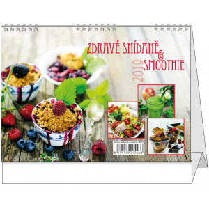 Náhled reklamního předmětu „Stolní kalendář Zdravé snídaně & Smoothie 2019“