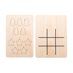 Fotografie k reklamnímu předmětu „vánoční piškvorky, hvězda a vánoční stromek“