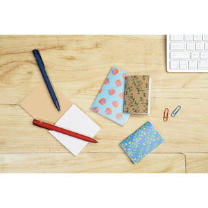 Fotografie k reklamnímu předmětu „bloček se samolepícími lístky na zakázku“