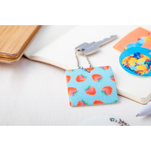 Fotografie k reklamnímu předmětu „přívěšek na klíče na zakázku, kruh“