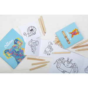 Fotografie k reklamnímu předmětu „sada na vybarvování, zvířata“