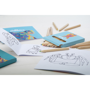 Fotografie k reklamnímu předmětu „sada na vybarvování, zvířata“