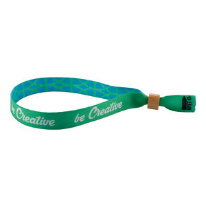 Fotografie k reklamnímu předmětu „RPET festivalový náramek na zakázku“