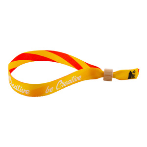 Fotografie k reklamnímu předmětu „RPET festivalový náramek na zakázku“