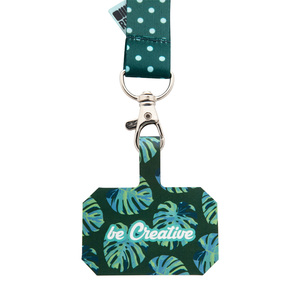 Fotografie k reklamnímu předmětu „lanyard RPET s držákem na mobilní telefon“