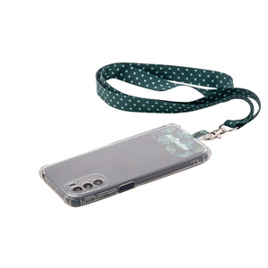 Fotografie k reklamnímu předmětu „lanyard RPET s držákem na mobilní telefon“