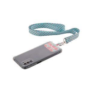 Fotografie k reklamnímu předmětu „lanyard RPET s držákem na mobilní telefon“