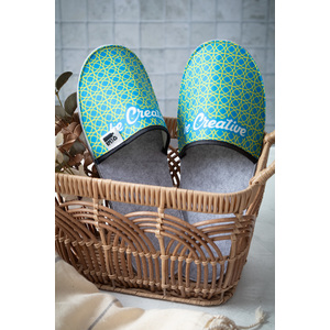 Fotografie k reklamnímu předmětu „RPET pantofle na zakázku“