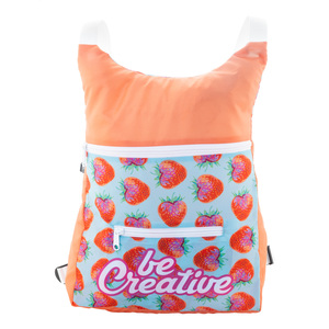 Fotografie k reklamnímu předmětu „skládací RPET batoh na zakázku“