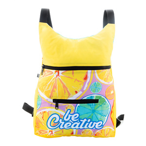 Fotografie k reklamnímu předmětu „skládací RPET batoh na zakázku“