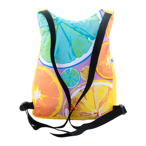 Fotografie k reklamnímu předmětu „skládací RPET batoh na zakázku“